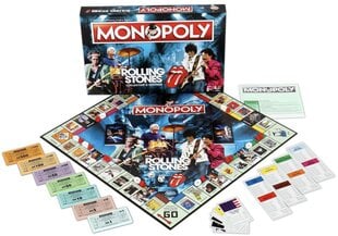 Stalo žaidimas Monopoly The Rolling Stones kaina ir informacija | Žaidėjų atributika | pigu.lt