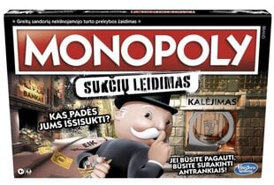 Stalo žaidimas Monopoly Sukčių Leidimas цена и информация | Атрибутика для игроков | pigu.lt