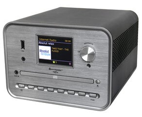 soundmaster ICD1050SW CD grotuvas Sidabrinis interneto radijas, DAB+, Wi-Fi, USB, Garsiakalbiai kaina ir informacija | Muzikiniai centrai | pigu.lt