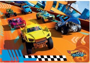 Dėlionė CLE 104 Maxi SuperKolor Hot Wheels 25762 kaina ir informacija | Stalo žaidimai, galvosūkiai | pigu.lt