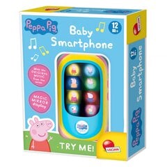 DANTE Lisciani Peppa Pig Baby išmanusis telefonas LED 92253 цена и информация | Настольные игры, головоломки | pigu.lt