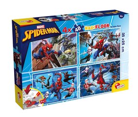 DANTE Lisciani Marvel galvosūkis 4x48 Spiderman 00385 kaina ir informacija | Stalo žaidimai, galvosūkiai | pigu.lt