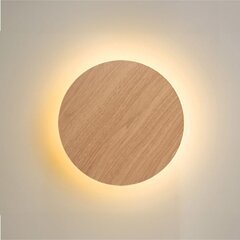 LED SIENINĖ LAMPA APP1405-W WOOD цена и информация | Настенные светильники | pigu.lt