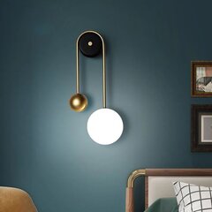 LED SIENINĖ LAMPA APP1474-W GOLD цена и информация | Настенные светильники | pigu.lt