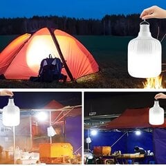 '80w/180w/320w/450w nešiojamasis usb įkraunamas led avarinis apšvietimas' kaina ir informacija | Žibintuvėliai, prožektoriai | pigu.lt