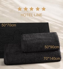 Комплект из 3-х хлопковых банных полотенец Premium Karna Hotel Line, 70х140см цена и информация | Полотенца | pigu.lt