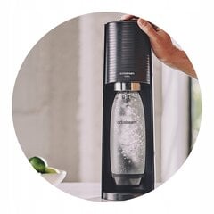 SodaStream Terra Komplektas su 6x Bolera ir Neoniniu Buteliuku kaina ir informacija | Gazuoto vandens aparatai ir priedai | pigu.lt