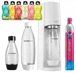 Sodastream Terra Rinkinys: Juodas, Neonas, 6x Bolera kaina ir informacija | Gazuoto vandens aparatai ir priedai | pigu.lt