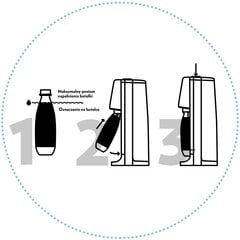 SODASTREAM TERRA Gazuota Vandens Sistema su Priedais kaina ir informacija | Gazuoto vandens aparatai ir priedai | pigu.lt