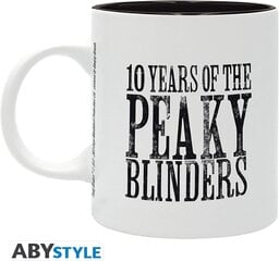 Peaky Blinders - Mug 320 ml Peaky Blinders 10th Anniversary kaina ir informacija | Žaidėjų atributika | pigu.lt