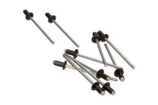 BLACK UNIVERSAL RIVET 3.1X6.2 AUDI / VW (10 vnt.) цена и информация | Автопринадлежности | pigu.lt