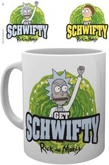 Rick and Morty - Mug 320 ml Get Schwifty kaina ir informacija | Žaidėjų atributika | pigu.lt