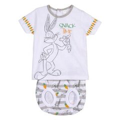 Cerda Group komplektas kūdikiams Bugs bunny 22000008922-3-men-62-cm, pilkas kaina ir informacija | Komplektai kūdikiams | pigu.lt