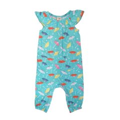 Хлопковый комбинезон Frugi с короткими рукавами (68-80 см, 6-12 месяцев) OUTLET kombarispiedliet-izm-68 цена и информация | Комбинезоны для новорожденных | pigu.lt