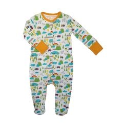 Frugi kombinezonas kūdikiams Lovely Babygrow BGS003LRN0612-izm-68, žalias kaina ir informacija | Kombinezonai kūdikiams | pigu.lt