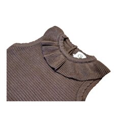 Müsli by Green Cotton liemenė mergaitėms Knit collar 1545000200-izm-74, ruda kaina ir informacija | Marškinėliai mergaitėms | pigu.lt