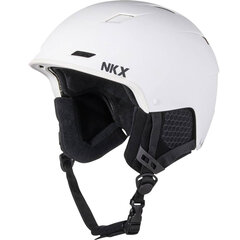 Slidinėjimo šalmas NKX Nomad Snow Helmet L dydis Baltas kaina ir informacija | Šalmai | pigu.lt