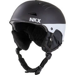 Šalmas NKX Predator Snow Helmet XL dydis Juoda/Balta kaina ir informacija | Šalmai | pigu.lt