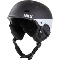 Šalmas NKX Predator Snow Helmet S dydis Juoda/Balta kaina ir informacija | Šalmai | pigu.lt