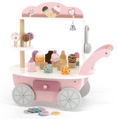 Medinė cukrainė ir ledų parduotuvė Viga Toys 3in1 L-44054 kaina ir informacija | Lavinamieji žaislai | pigu.lt