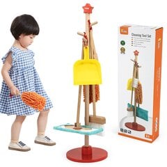 Medinių valymo įrankių rinkinys Viga Toys L-44567, įvairių spalvų, 6 vnt. цена и информация | Игрушки для девочек | pigu.lt