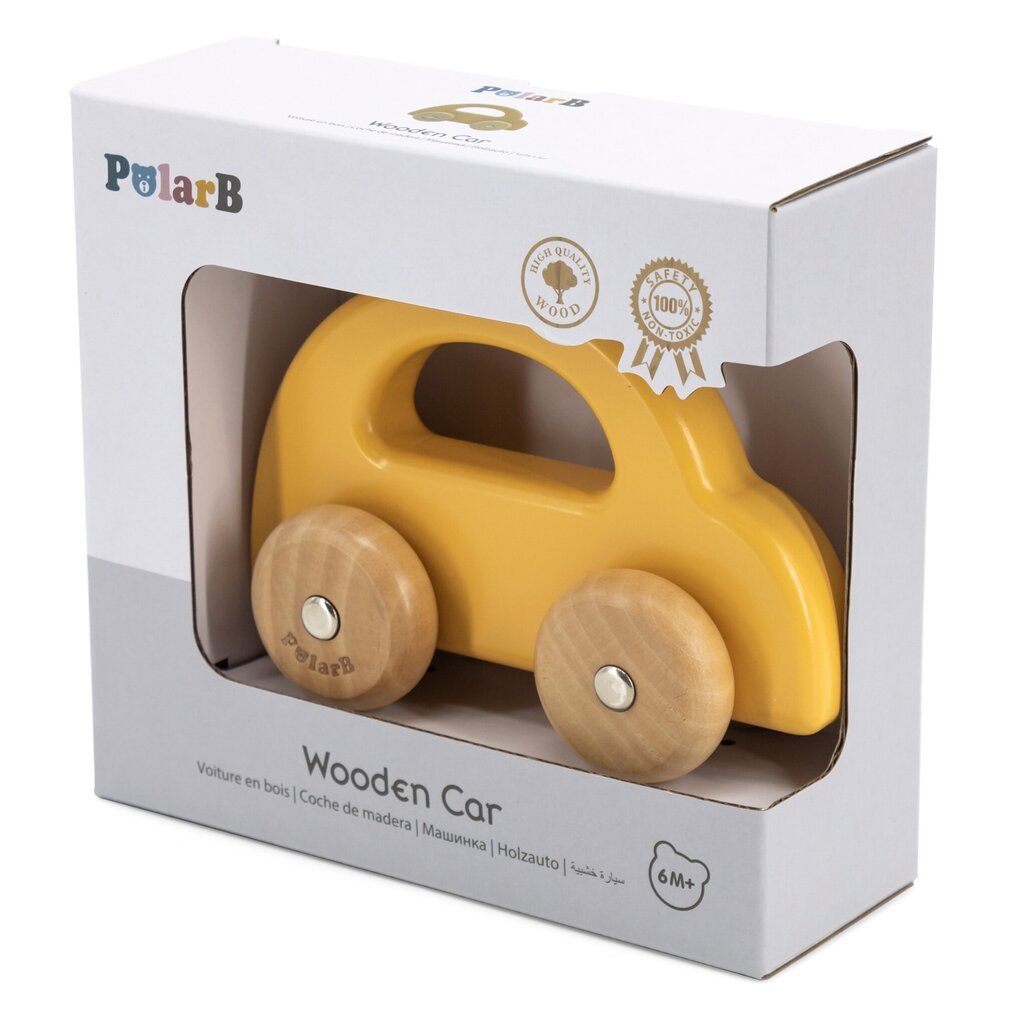 Medinis automobilis Viga Toys L-44222 kaina ir informacija | Lavinamieji žaislai | pigu.lt