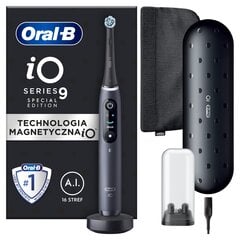 Oral-B iO9 Black Special Edition kaina ir informacija | Elektriniai dantų šepetėliai | pigu.lt