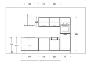 Virtuvės baldų komplektas цена и информация | Кухонные гарнитуры | pigu.lt