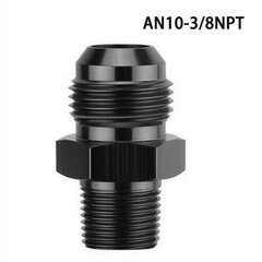 AN4 AN6 AN8 AN10 AN12 Į 1/8 1/4 3/8 1/2 3/4 NPT alyva aušinamas adapteris Universalus tiesus degalų žarnos adapteris vamzdžio sriegio jungtis kaina ir informacija | Auto reikmenys | pigu.lt