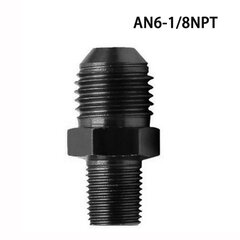 AN4 AN6 AN8 AN10 AN12 Į 1/8 1/4 3/8 1/2 3/4 NPT alyva aušinamas adapteris Universalus tiesus degalų žarnos adapteris vamzdžio sriegio jungtis kaina ir informacija | Auto reikmenys | pigu.lt