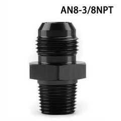 AN4 AN6 AN8 AN10 AN12 Į 1/8 1/4 3/8 1/2 3/4 NPT alyva aušinamas adapteris Universalus tiesus degalų žarnos adapteris vamzdžio sriegio jungtis kaina ir informacija | Auto reikmenys | pigu.lt