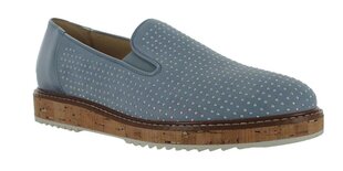 Moteriškos Gabor Odinės Espadrilės Blue Slip-On kaina ir informacija | Bateliai moterims | pigu.lt