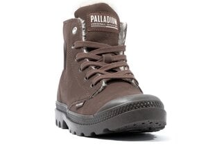 Palladium Pampa Hi Zip WL kulkšnies batai _ tamsiai rudi kaina ir informacija | Aulinukai, ilgaauliai batai moterims | pigu.lt