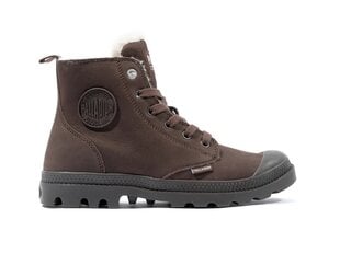 Palladium Pampa Hi Zip WL kulkšnies batai _ tamsiai rudi kaina ir informacija | Aulinukai, ilgaauliai batai moterims | pigu.lt