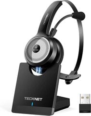 TECKNET Bluetooth Ausinės su mikrofonu kaina ir informacija | Ausinės | pigu.lt