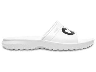 Crocs Classic Graphic Slide Moteriškos Šlepetės White kaina ir informacija | Šlepetės moterims | pigu.lt