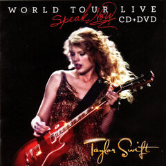 CD DVD Taylor Swift Speak Now World Tour Live kaina ir informacija | Vinilinės plokštelės, CD, DVD | pigu.lt