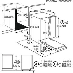 Electrolux EEG63410L kaina ir informacija | Indaplovės | pigu.lt