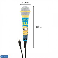 Laidinis karaoke mikrofonas - Lexibook Minions MIC100DES цена и информация | Микрофоны | pigu.lt