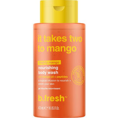 b.fresh It Takes Two To Mango Nourishing Body Wash Maitinamasis kūno prausiklis, 473 ml цена и информация | Масла, гели для душа | pigu.lt