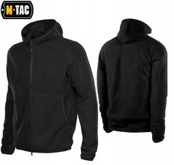 Vyriškas megztinis su gobtuvu M-Tac Lite Microfleece Hoodie, Juoda kaina ir informacija | Džemperiai vyrams | pigu.lt