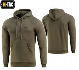 Vyriškas megztinis su gobtuvu M-Tac Hoodie Cotton Raglan Hard, Dark Olive kaina ir informacija | Džemperiai vyrams | pigu.lt