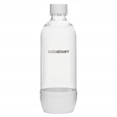 "Sodastream Pet White" 1 litro talpos butelis (dek) kaina ir informacija | Gazuoto vandens aparatai ir priedai | pigu.lt