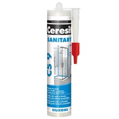 CERESIT CS9 Sanitarinis silikonas Baltas цена и информация | Крепежные изделия | pigu.lt