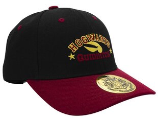 Harry Potter - Cap Black & Red Quidditch kaina ir informacija | Žaidėjų atributika | pigu.lt