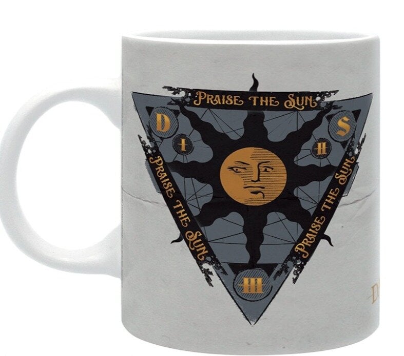 Dark Souls - Mug 320 ml "Praise the Sun" Matte kaina ir informacija | Žaidėjų atributika | pigu.lt