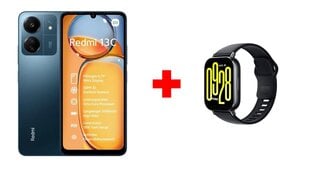 Xiaomi Redmi 13C 8/256GB Navy Blue + Xiaomi Redmi Watch 5 Active Midnight Black цена и информация | Мобильные телефоны | pigu.lt