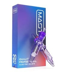 Mast Pro 1003RL permanentinio makiažo adatų kasetė – 20 vnt. цена и информация | Кисти для макияжа, спонжи | pigu.lt