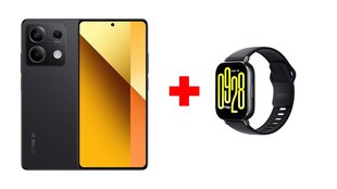 Xiaomi Redmi Note 13 5G 8/256GB Graphite Black + Xiaomi Redmi Watch 5 Active Midnight Black цена и информация | Мобильные телефоны | pigu.lt