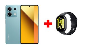 Xiaomi Redmi Note 13 5G 8/256GB Ocean Teal + Xiaomi Redmi Watch 5 Active Midnight Black kaina ir informacija | Mobilieji telefonai | pigu.lt